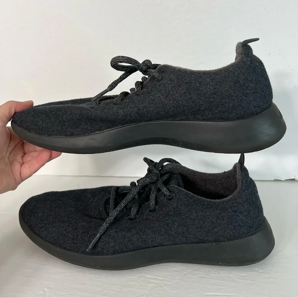 allbirds Men's Wool Runners Merino Wool Sneakers Size 11 Dark Gray